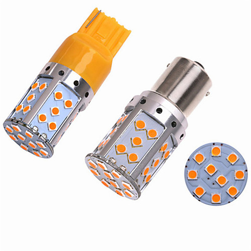 

2pcs BA15S(1156) / BAU15S / 7440 Car Light Bulbs SMD 3030 35 LED Turn Signal Lights / Brake Lights / Reversing (backup) Lights For universal All years