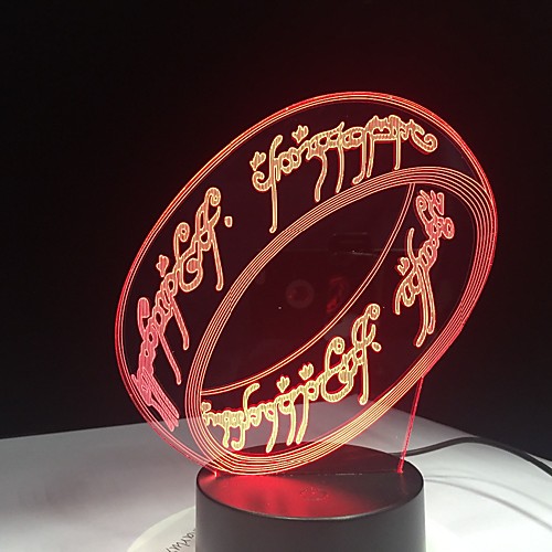 

3D Nightlight For Children Creative Birthday USB 1pc
