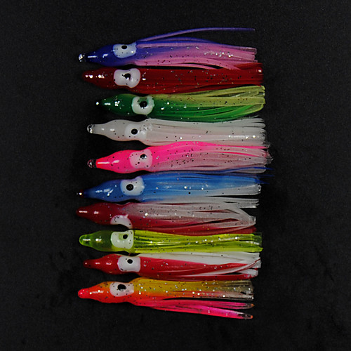 

16 pcs Fishing Lures Soft Bait Octopus lifelike Sinking Bass Trout Pike Sea Fishing Bait Casting Jigging Fishing