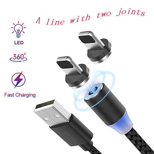 

Lightning Cable 1.0m(3Ft) Normal / Braided / Quick Charge Nylon / Nonwoven USB Cable Adapter For iPad / Samsung / Huawei