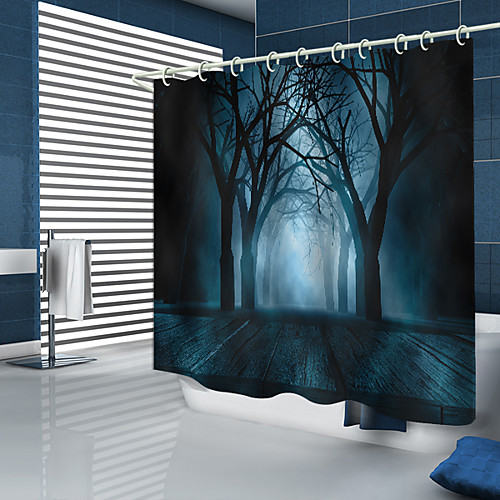 

Shower Curtains & Hooks Modern Polyester New Design 72 Inch