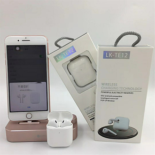 

Sports TE12 TWS True Wireless Earbuds 5.0 Bluetooth Earphone With Mic For iPhone X 7 8 Samsung S9 S8 Xiaomi