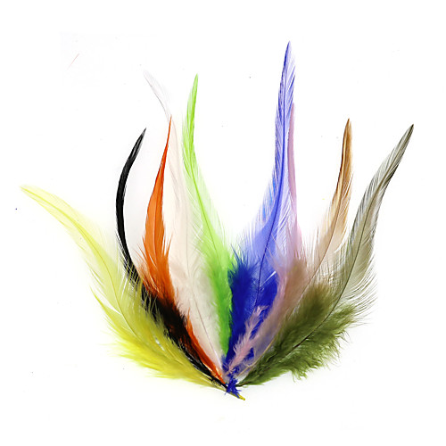 

50 pcs Fly Tying Materials Feather Fly Fishing