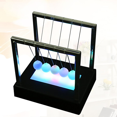 

Kinetic Orbital Newton Cradle Balance Ball Educational Toy Creative Stress and Anxiety Relief Office Desk Toys Kid's Adults Boys' Girls' Toy Gift 1 pcs