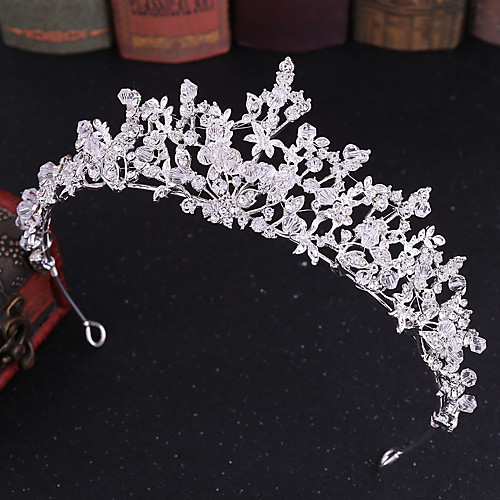 

Rhinestone / Alloy Tiaras with Crystal / Rhinestone 1 PC Wedding Headpiece