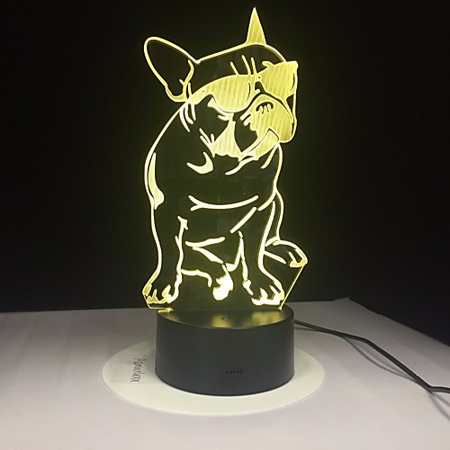 

3D Nightlight For Children Creative Birthday USB 1pc