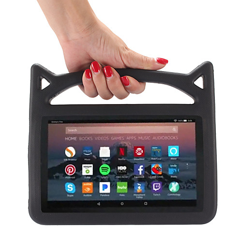 

Case For Amazon Amazon Fire7(2017) Shockproof / with Stand Back Cover Solid Colored Silica Gel