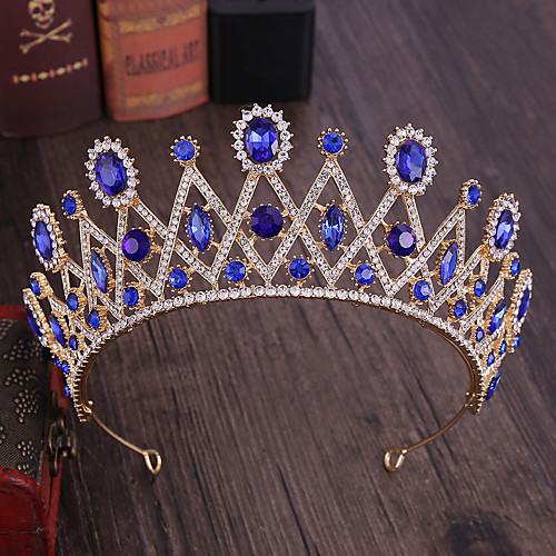 

Alloy Tiaras / Headdress / Headpiece with Sparkling Glitter / Glitter 1pc Wedding Headpiece