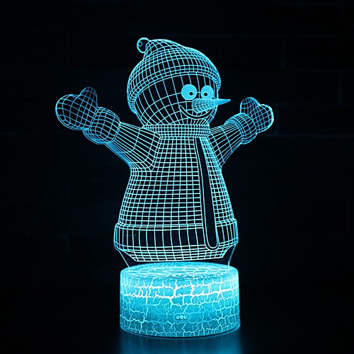

3D Nightlight For Children Creative Birthday USB 1pc