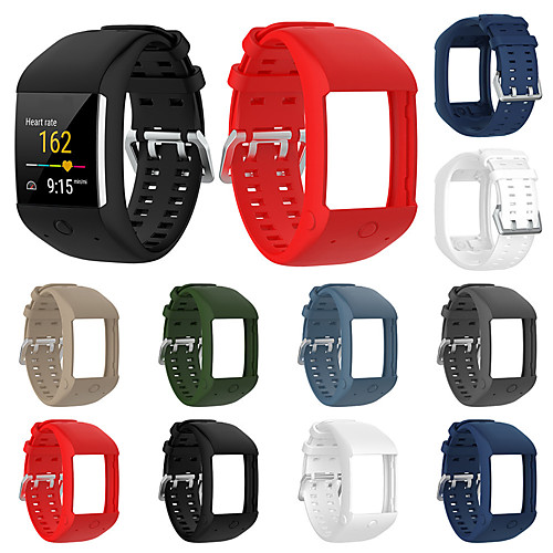 

Soft Silicone Rubber Watch Band Wrist Strap For Polar M600 Fitness Watch