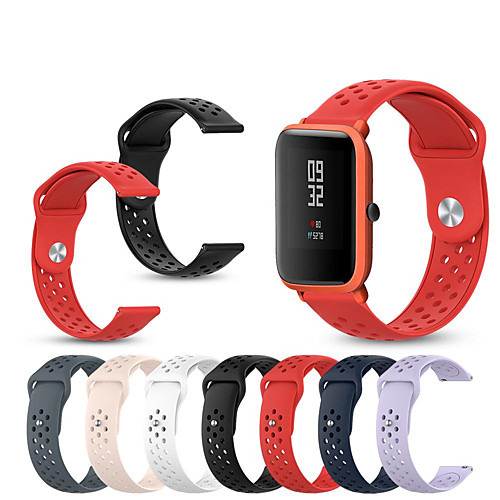 

Sport Silicone Watch Band Wrist Strap for Huami Amazfit Bip Youth / Amazfit GTR 42MM Bracelet Wristband Replaceable Accessories