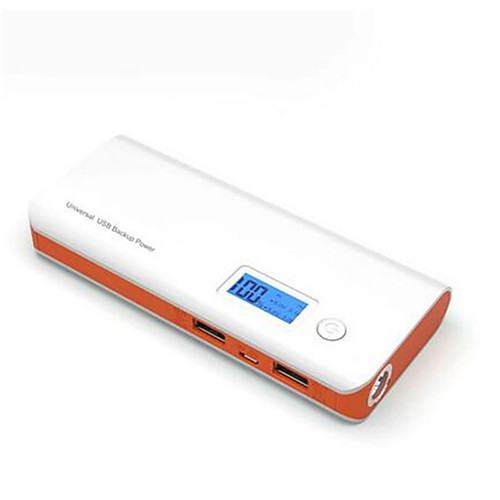 

10000mAh Power Bank Dual USB LED LCD Display For IPhone X XS Max XR Xiaomi Samsung Huawei LG HTC Asus Nokia Large capacity