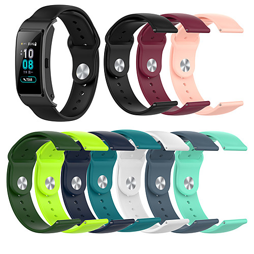 

Sport Silicone Watch Band Wrist Strap for Huawei B5 / Huawei Fit / Honor S1 / Huawei Watch Bracelet Replaceable Wristband