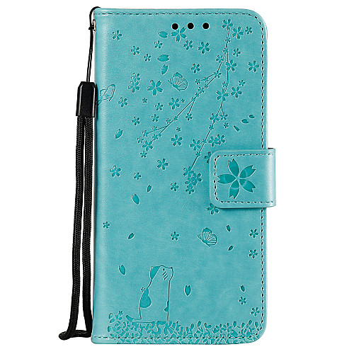 

Phone Case For Motorola Full Body Case Leather Wallet Card MOTO G6 Moto G6 Play Moto G6 Plus Moto G7 Moto G7 Play Moto G7 Power Moto E5 Plus Moto E5 Wallet Card Holder with Stand Tree PU Leather