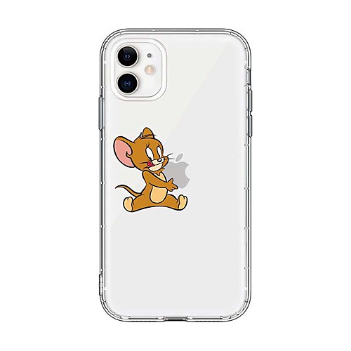 

Phone Case For Apple Back Cover iPhone 12 Pro Max 11 Pro Max iPhone 11 iPhone 11 Pro iPhone 11 Pro Max iPhone SE 2020 Ultra-thin Transparent Pattern Cartoon Transparent TPU