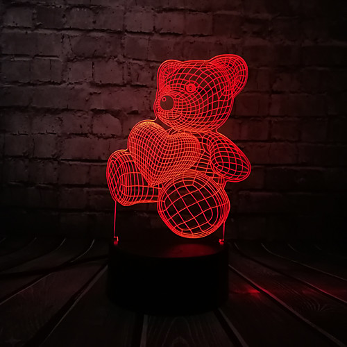 

3D Nightlight For Children Creative Birthday USB 1pc