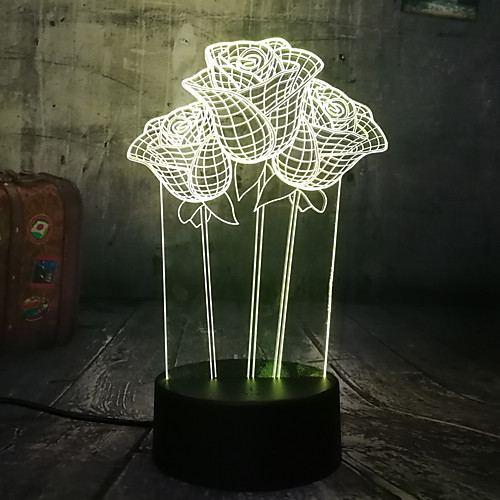 

3D Nightlight For Children Creative Birthday USB 1pc