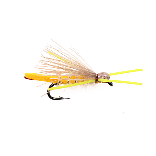 

4 pcs Fishing Lures Flies Floating Bass Trout Pike Fly Fishing