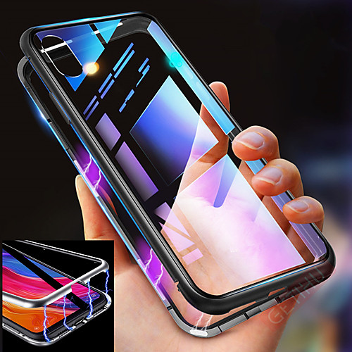 

Case for Apple iPhone 11 11 Pro 11 Pro Max Shockproof Magnetic Full Body Cases Solid Colored Tempered Glass Metal X XS XS Max XR 8 8 Plus 7 7 Plus