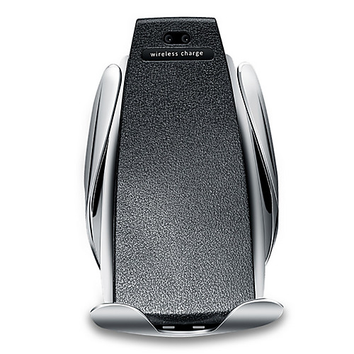 

Automatic S5 Car Wireless Mobile Charger Phone Holder Infrared Fast Qi Quickly Car Clamping Mount Air Vent Quick Charging For iPhone X Xs 11 Pro Max Samsung Huawei