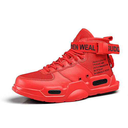 

Unisex Mesh Fall / Spring & Summer Trainers / Athletic Shoes Running Shoes / Walking Shoes Breathable Black / White / Red / White