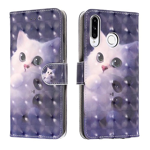 

Case For Huawei P20 Pro/P20 lite/P30 Wallet / Card Holder / Flip Full Body Cases Cat PU Leather For Huawei P30 Lite/P30 Pro/P Smart Plus 2019/P20 lite 2019/P Smart 2019/P Smart Plus