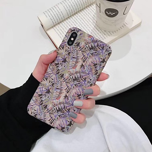 

Case For Apple iPhone XS / iPhone XR / iPhone XS Max Pattern Back Cover Lines / Waves TPU