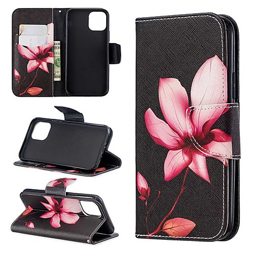 

Case For Apple iPhone 11 / iPhone 11 Pro / iPhone 11 Pro Max Wallet / Card Holder / Flip Full Body Cases Flower PU Leather