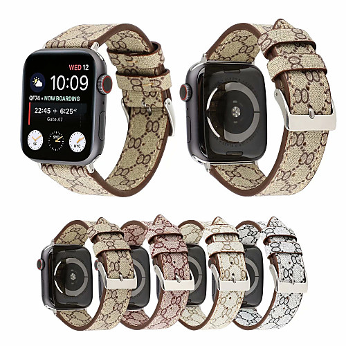 

Fashion Real Leather Wristwatch Band Strap for Apple Watch iWatch Series 4 3 2 1