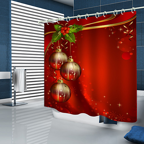 

Shower Curtains & Hooks Modern Polyester New Design 72 Inch