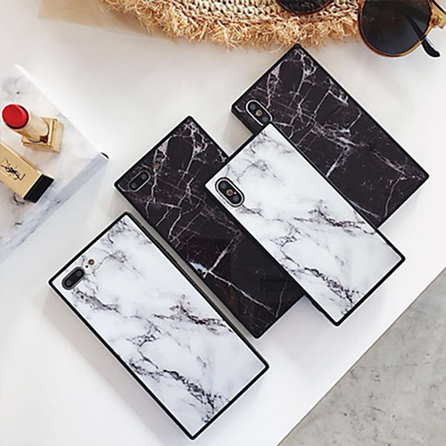 

Phone Case For Apple Back Cover iPhone 11 Pro Max SE 2020 X XR XS Max 8 7 6 Pattern Marble TPU