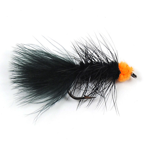 

10 pcs Fishing Lures Flies Sinking Bass Trout Pike Fly Fishing