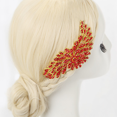 

Rhinestone / Alloy Headdress with Rhinestone 1 Piece Wedding Headpiece
