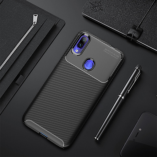 

Phone Case For Huawei Y9 2019 Y7 Pro 2019 Y6 Pro 2019 Soft Silicon Back Cover Carbon Fiber TPU Shockproof Case For Y5 Y6 2018 P Smart Plus 2019 Honor 20 Pro Honor 10 Lite Honor 9X Pro 8X Max