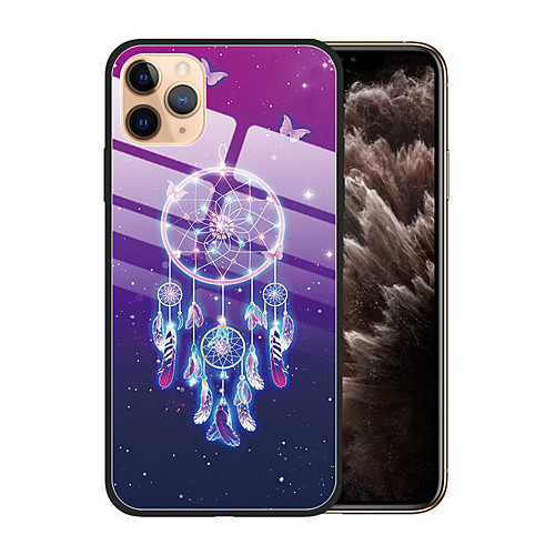 

Case For Apple iPhone 11 / iPhone 11 Pro / iPhone 11 Pro Max Dustproof / Pattern Back Cover sky TPU / Tempered Glass