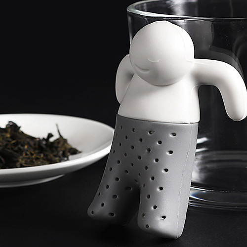 

Food Grade Leaf Tea for Brewing Mr Little Man Tea Strainer Silicone Tea Bags