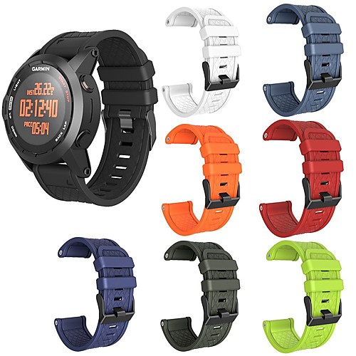 

Smartwatch Band for Garmin Fenix 2 / D2 Charlie / D2 Delta PX Sport Band Fashion Soft Silicone Wrist Strap