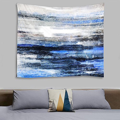 

Oil Painting Style Wall Tapestry Art Decor Blanket Curtain Hanging Home Bedroom Living Room Decoration Abstract Pattern