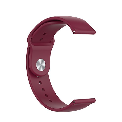 

Watch Band for 18 / 20 / 22mm Classic Buckle Silicone Wrist Strap