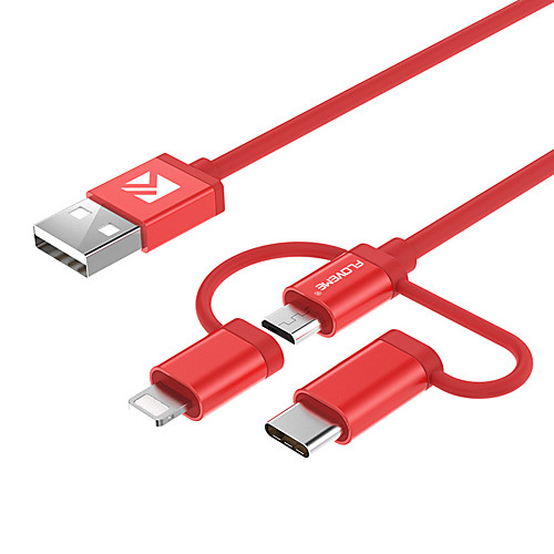 

Apple Android Type-c Micro USB Lightning Three-in-one Charging Cable Data Cable