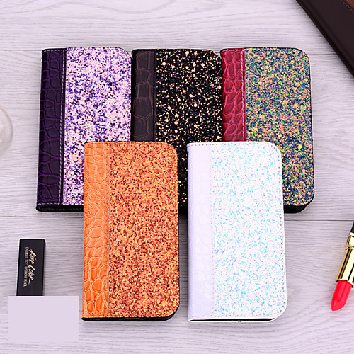

Case For Samsung Galaxy S9 / S9 Plus / S8 Plus Card Holder / Flip / Glitter Shine Full Body Cases Glitter Shine PU Leather