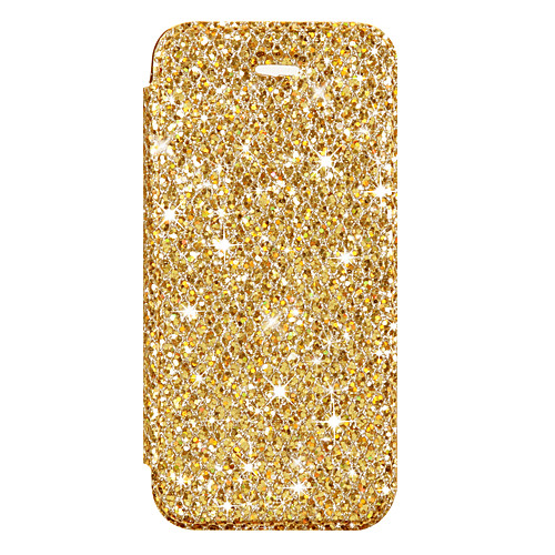 

Case For Apple iPhone XR / iPhone XS Max / iPhone X Card Holder / Magnetic / Glitter Shine Full Body Cases Solid Colored / Glitter Shine PU Leather / TPU