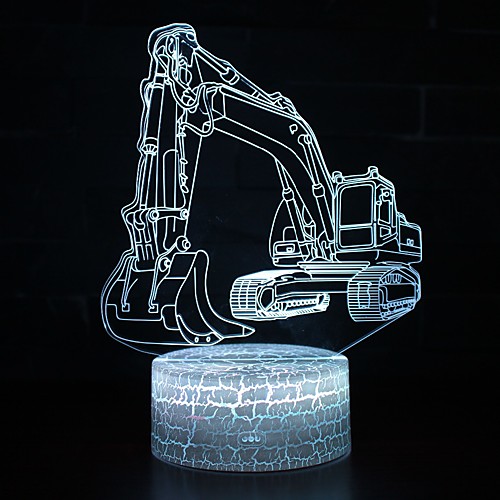 

3D Nightlight For Children Creative Birthday USB 1pc