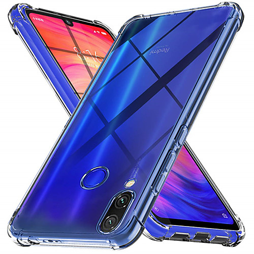 

Case For Xiaomi Xiaomi Mi 8 / Xiaomi Mi 8 Lite / Xiaomi Mi 9 Shockproof Back Cover Transparent TPU