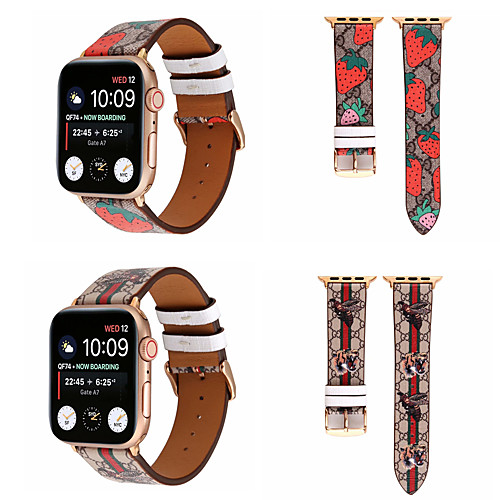 

Watch Band for Apple Watch Series 4/3/2/1 Apple Classic Buckle Genuine Leather Wrist Strap