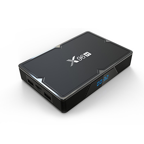 

X96H Android 9.0 TV BOX 4GB RAM 32GB ROM H603 Quad core cortex-A53 5GHz WiFi Media Player Smart Box Bluetooth 4.0