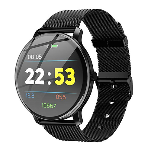 

Smartwatch Digital Modern Style Sporty 30 m Water Resistant / Waterproof Heart Rate Monitor Bluetooth Digital Casual Outdoor - Black Golden Silver