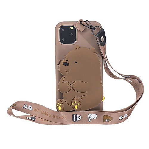 

Case For Apple iPhone 11 / iPhone 11 Pro / iPhone 11 Pro Max Wallet / Pattern Back Cover 3D Cartoon TPU