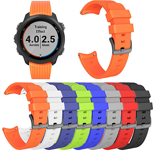 

Sport Silicone Watch Band Wrist Strap for Garmin Vivoactive 3 / Vivomove HR / Vivomove / Forerunner 645 / Forerunner 245/245M Bracelet Replaceable Wristband