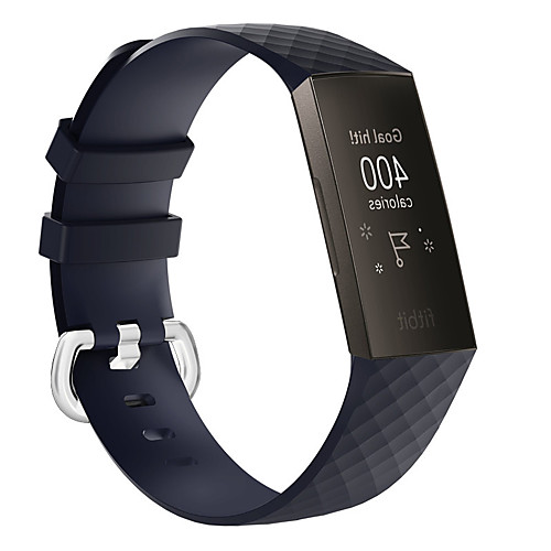 

Watch Band for Fitbit Charge 3 Fitbit Sport Band Silicone Wrist Strap